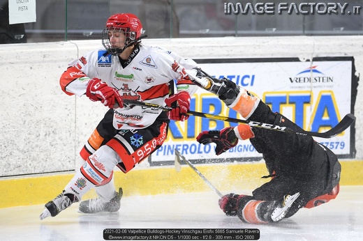 2021-02-06 Valpellice Bulldogs-Hockey Vinschgau Eisfix 5665 Samuele Ravera